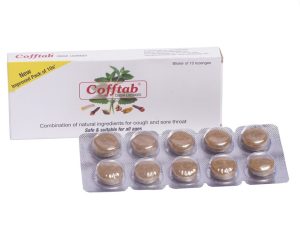 Unique herbal cough lozenges