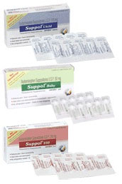 Paracetamol suppositories for fast relief from fever & pain