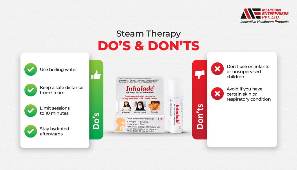 Steam Therapy Do's & Dont's